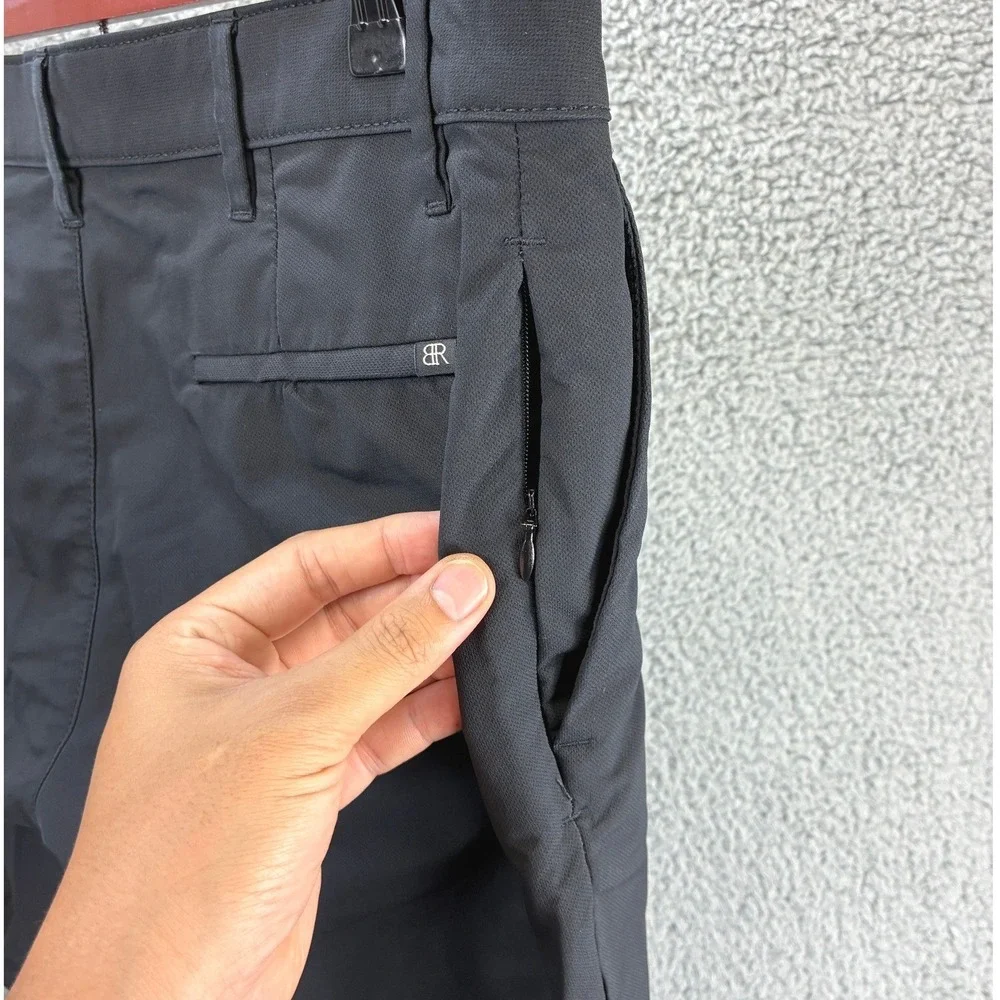 Banana Republic Performance Chino Pants Mens 32x30 Charcoal Gray Stretch Golf